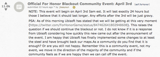 Illustration for article titled As For Honor Players Threaten A Boycott, Ubisoft Offers Some Changes